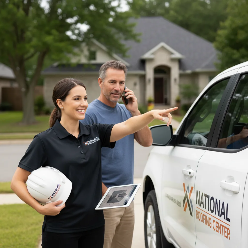 National Roofing Center customer support in Gun Barrel City